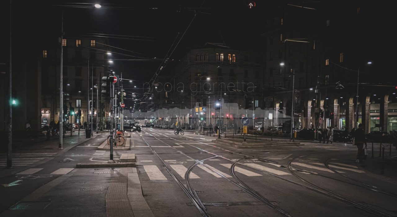 Milano ai tempi del coronavirus.